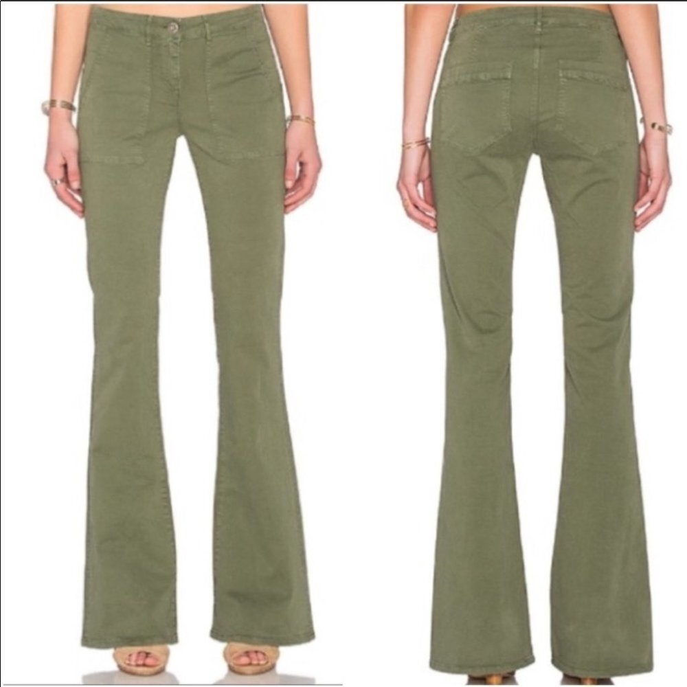Revolve 3x1 Military Flare Pants in Achilles Size 24 - Picture 15 of 15
